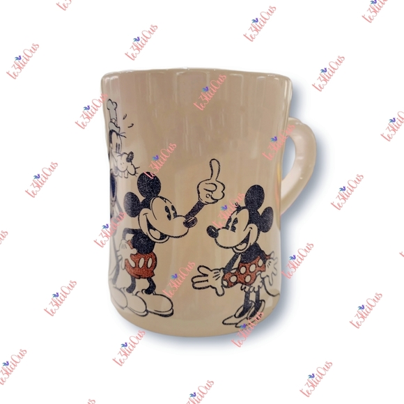DISNEY PARKS MICKEY AND FRIENDS RETRO MUG - Picture 4 of 7
